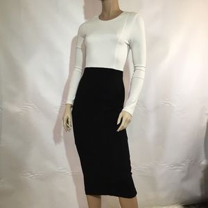 Zara Trafaluc column dress, medium